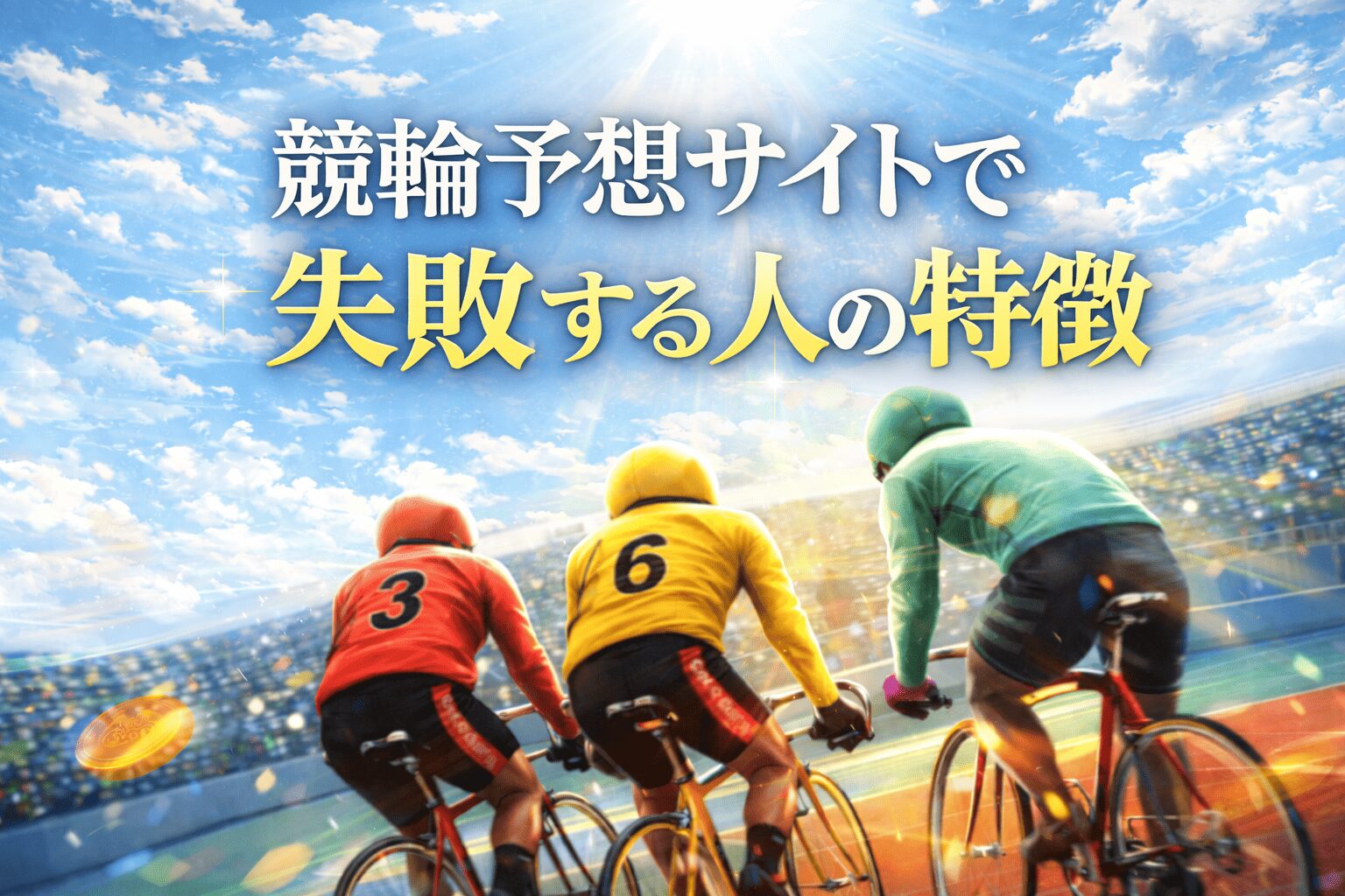 優良競輪予想サイト_アイコン_競輪予想サイトで失敗する人の特徴