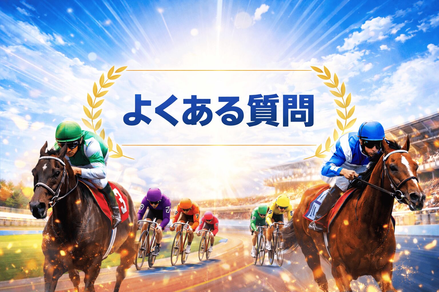 優良競馬予想サイト_アイコン_競馬予想サイトに関してよくある質問