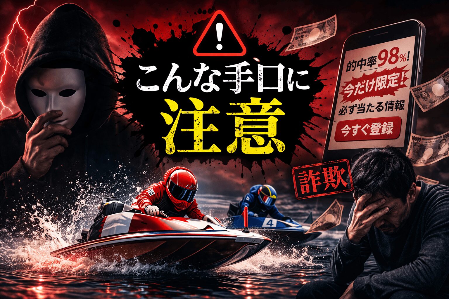 悪徳競艇予想サイト_カテゴリアイコン_実際にあった被害事例