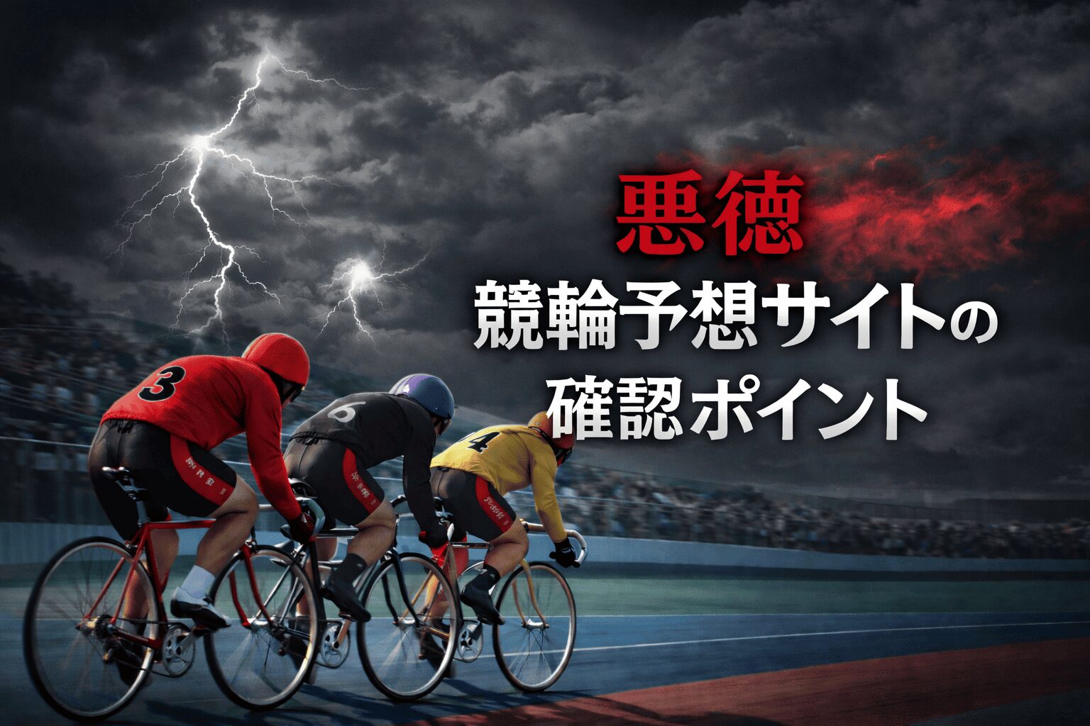 悪徳競輪予想サイト_アイコン_悪徳競輪予想サイトの確認ポイント