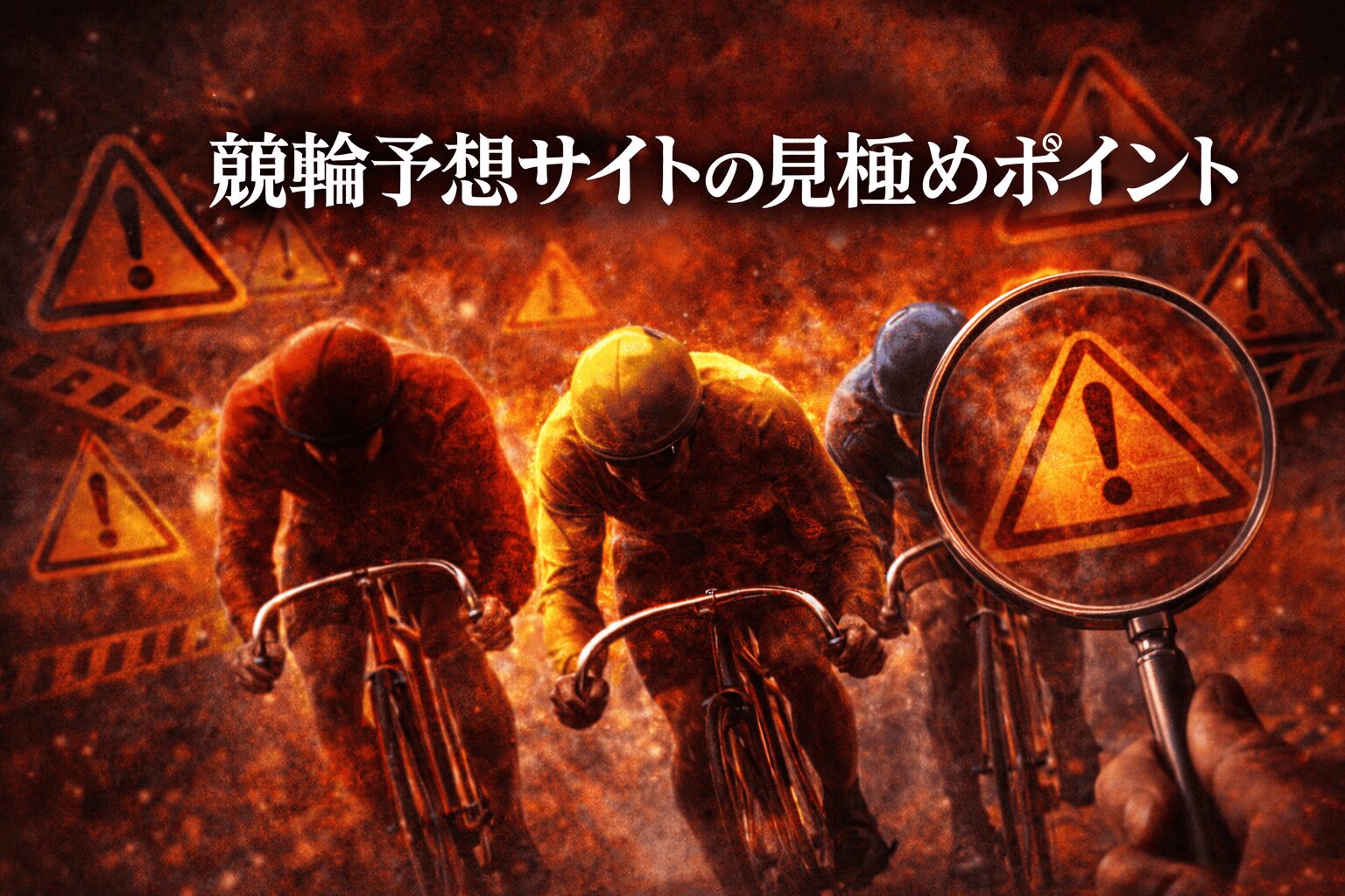 検証中の競輪予想サイト_アイコン_検証中の競輪予想サイトの見極めポイント