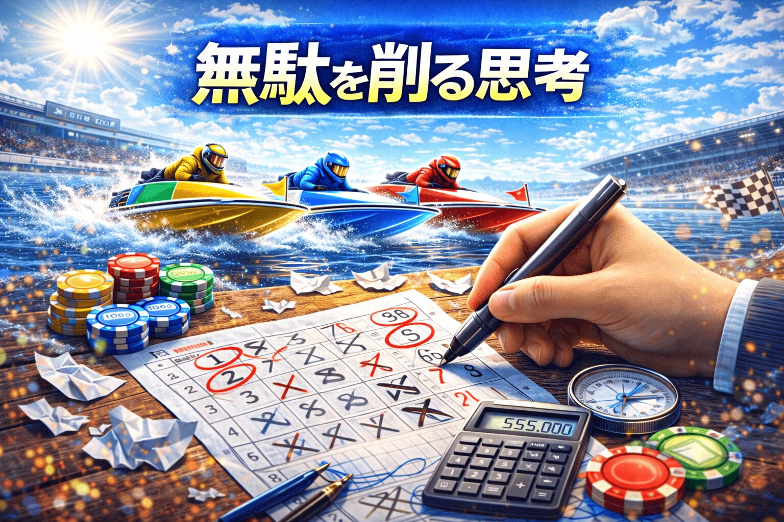 競艇コラム_カテゴリアイコン_買い目の組み立て方