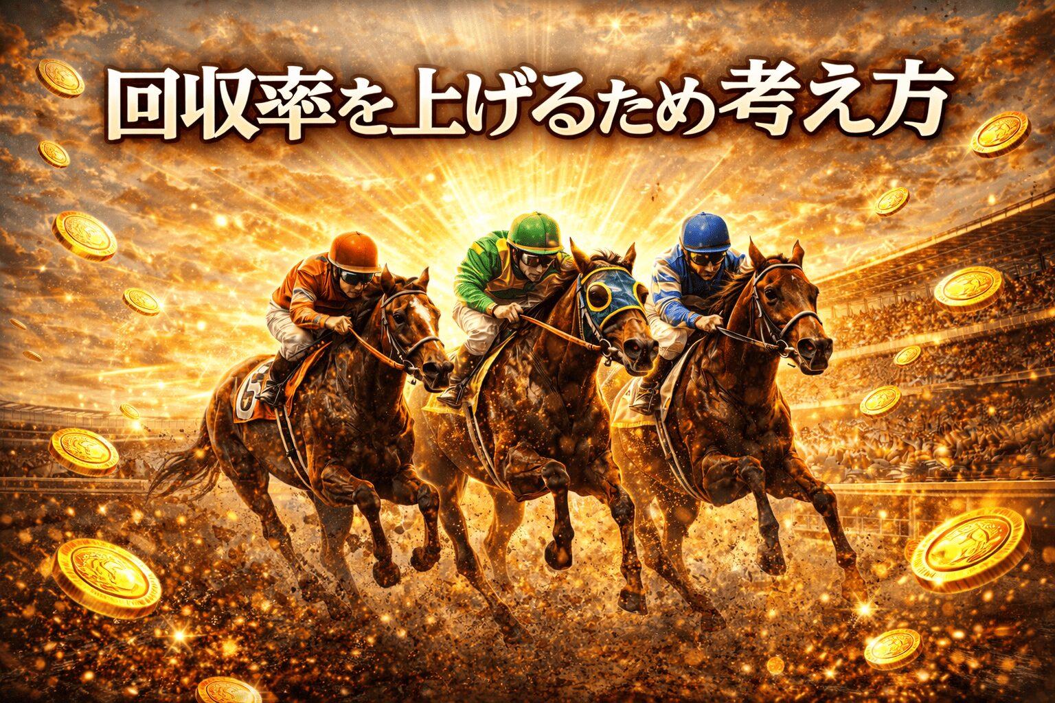 競馬コラム_アイコン_回収率を上げるための考え方