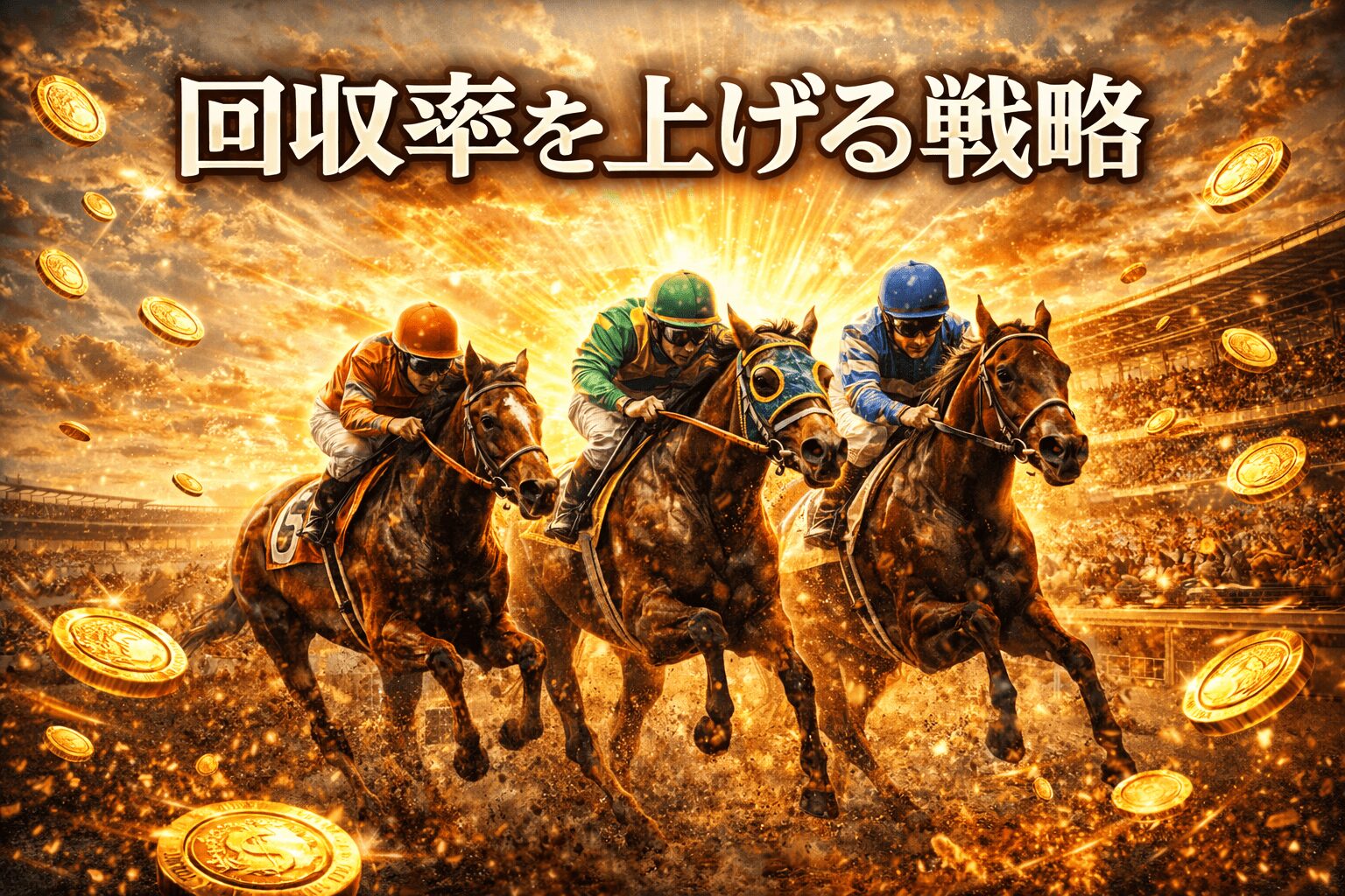 競馬コラム_アイコン_当たる競馬予想の考え方と回収率を上げる戦略