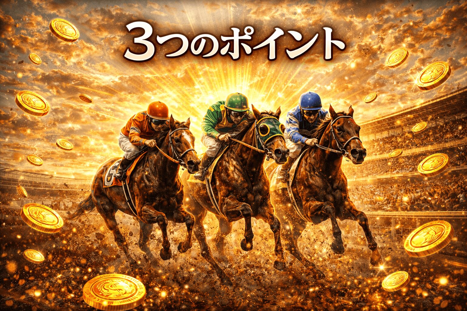 競馬コラム_アイコン_競馬予想で重要な3つのポイント