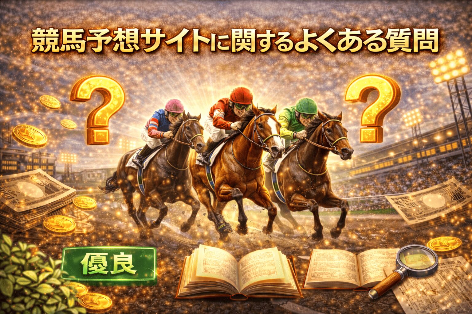 競馬予想サイト_アイコン_競馬予想サイトに関するよくある質問