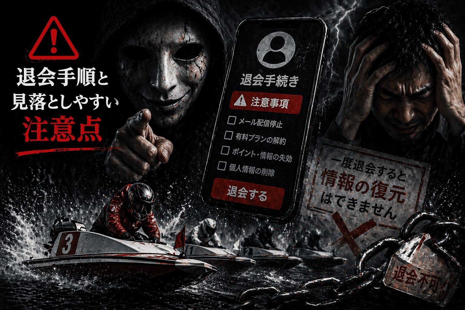 阿部辰巳の競馬予想_アイコン_退会方法は安全？