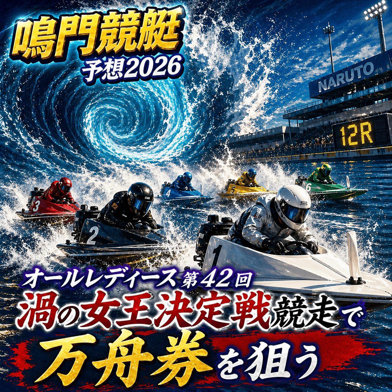 鳴門競艇12R_オールレディース第４２回渦の女王決定戦競走_アイコン_ページアイコン
