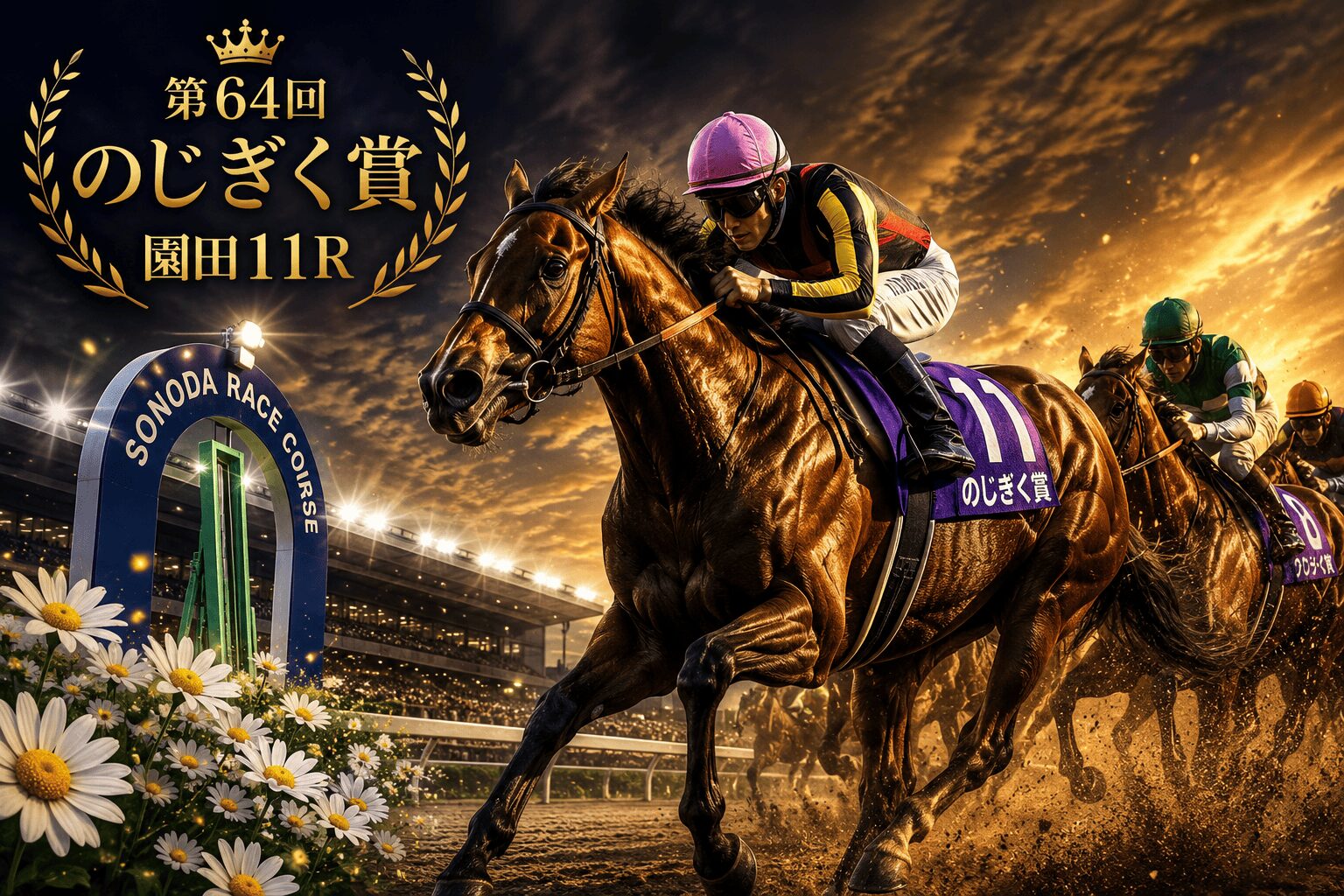 園田競馬場11R_のじぎく賞_20260514_ページアイコン画像