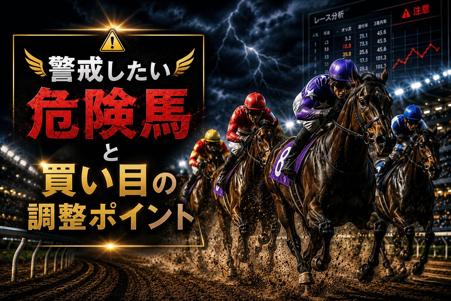 大井競馬場11R_メトロポリタンメイカップ_20260521_アイコン_警戒したい危険馬と買い目の調整ポイント
