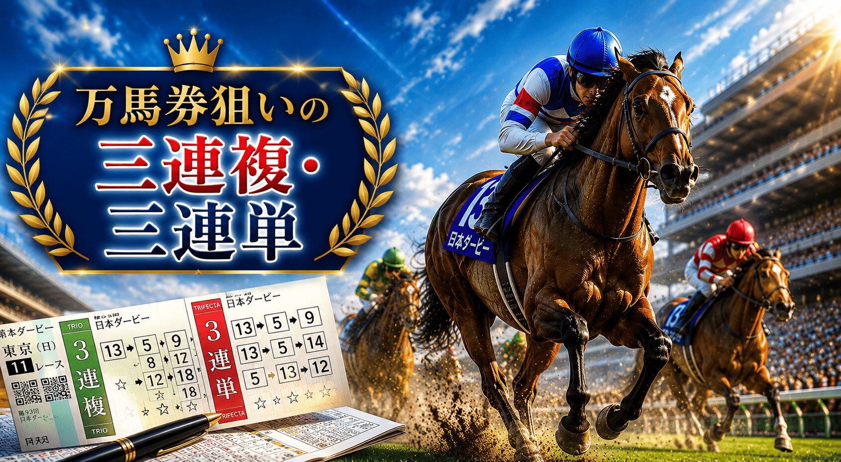 東京競馬11R_日本ダービー_20260531_アイコン_買い目予想