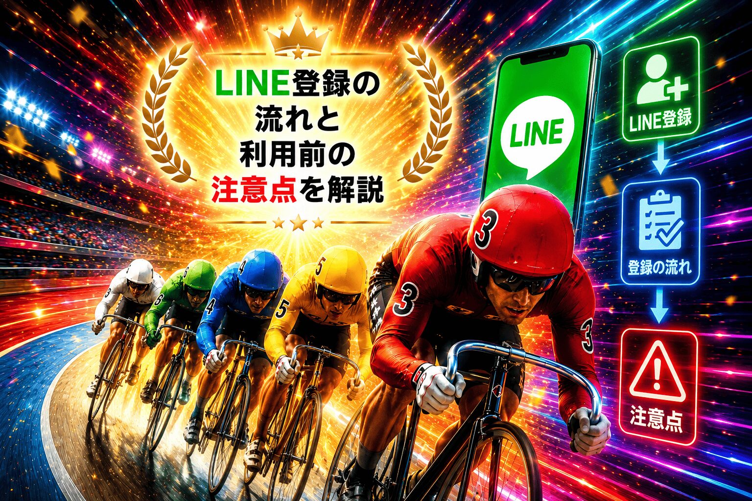 競輪リオ_アイコン_競輪リオの登録方法は簡単？