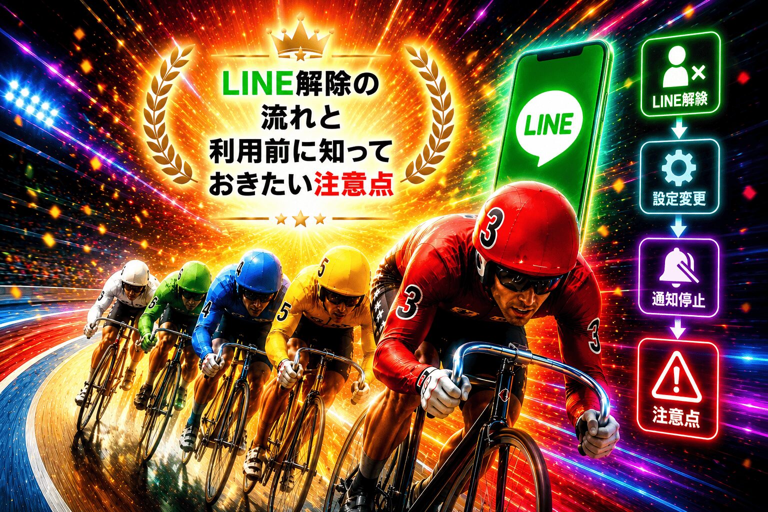 競輪リオ_アイコン_競輪リオの退会方法と通知停止