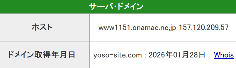 競輪リオ_サーバー情報