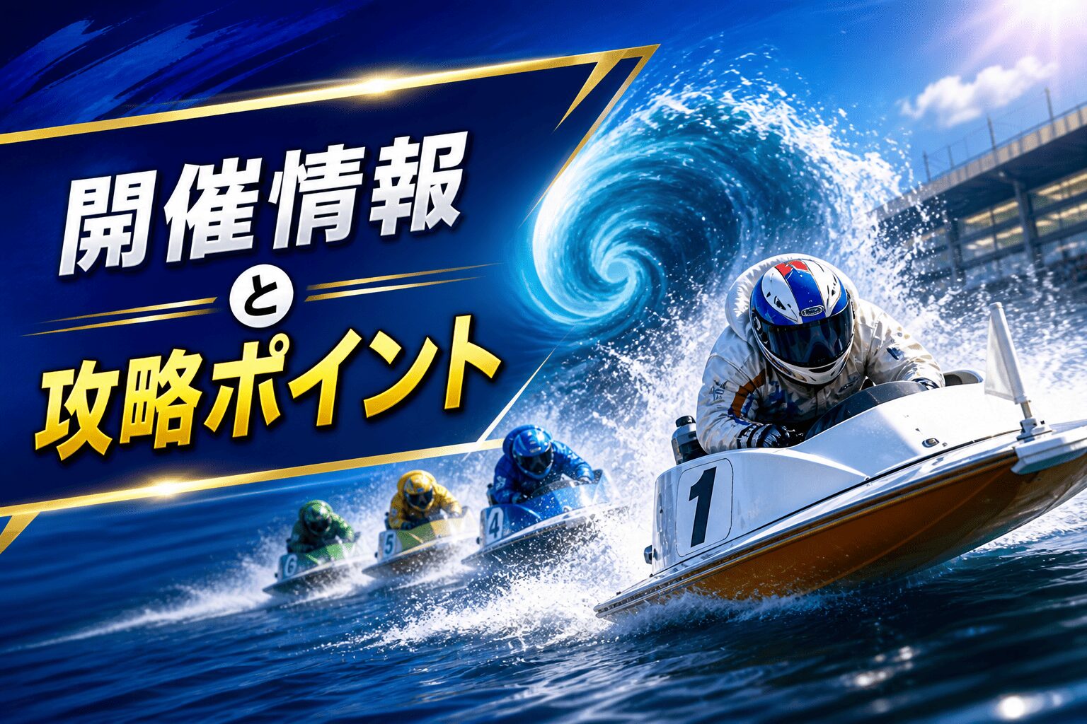 鳴門競艇12R_オールレディース第４２回渦の女王決定戦競走_アイコン_開催情報と攻略ポイント
