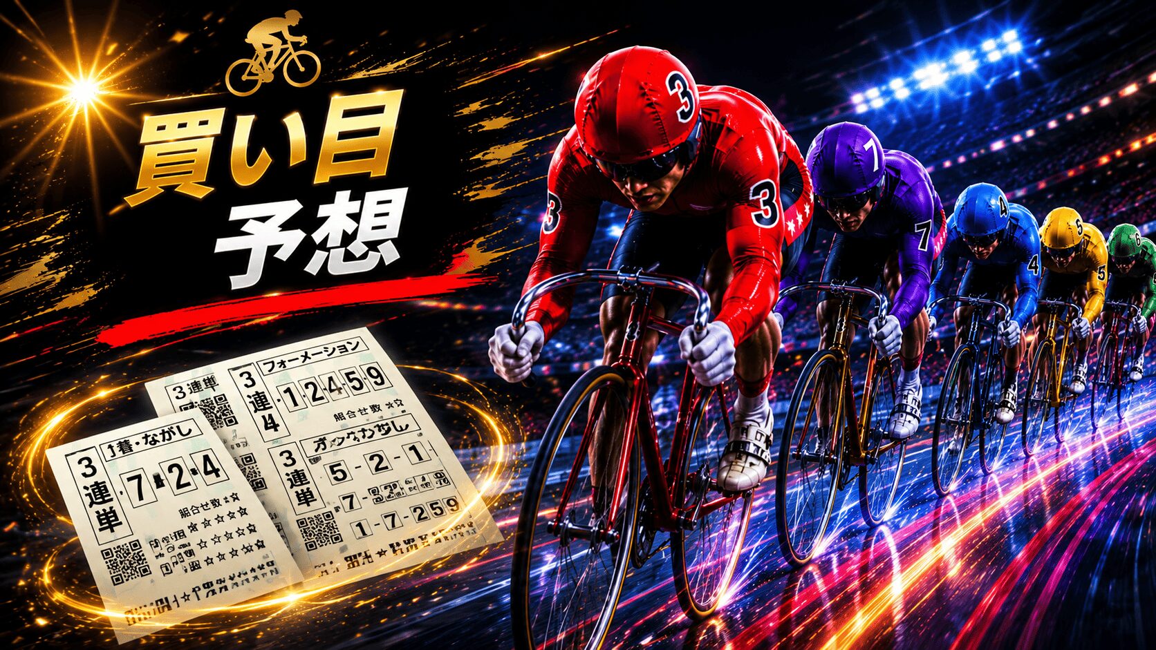 久留米競輪12R_中野カップレース_20260604_見出し_買い目予想