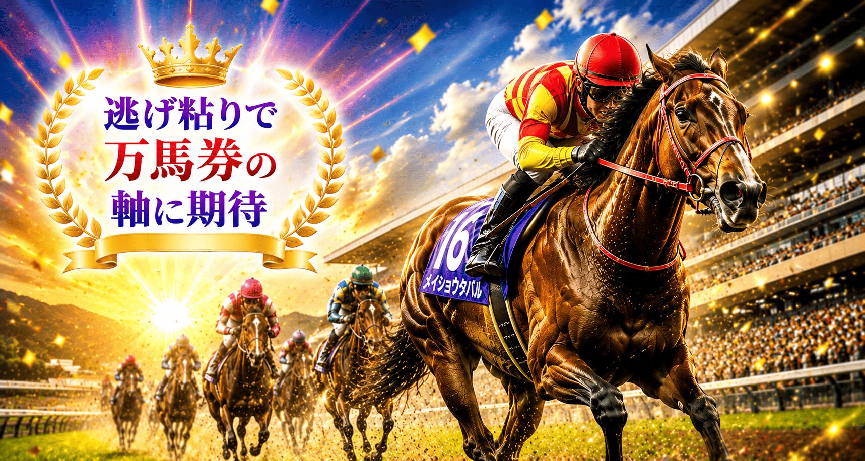 阪神競馬11R_宝塚記念_20260614_アイコン_本命はメイショウタバル