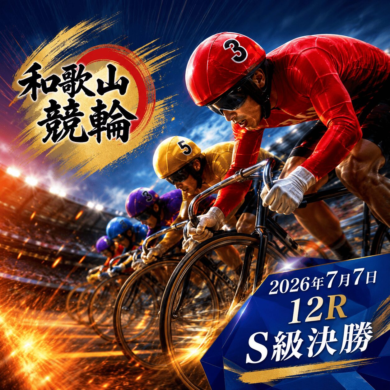 和歌山競輪12R_ 前検日コメならウィンチケット杯_アイコン_ページアイコン
